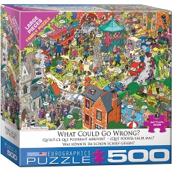 EUROGRAPHICS - PUZZLE DE 500 PIEZAS WHAT COULD GO WRONG? BY MARTIN