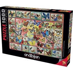 ANATOLIAN - PUZZLE 1000 PIEZAS LOTS OF BUTTERFLIES