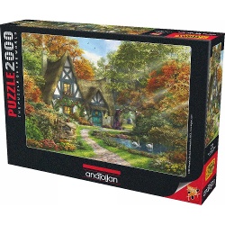 ANATOLIAN - PUZZLE 2000 PIEZASTHE AUTUMN COTTAGE