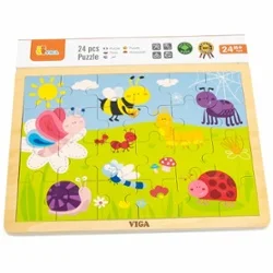 VIGA - PUZZLE MADERA 24 PIEZAS 50199