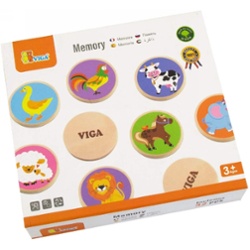 VIGA - JUEGO DE MEMORIA DE ANIMALES 51308
