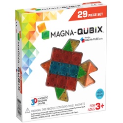 MAGNA-TILES -  BLOQUES MAGNETICOS QUBIX 29 PIEZAS