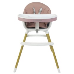 BEBESIT - SILLA DE COMER BABY LUNCH ROSA