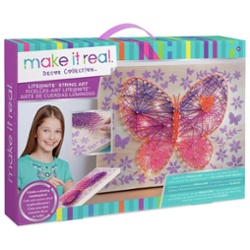 MAKE IT REAL - MURAL DE MARIPOSA CON LUZ