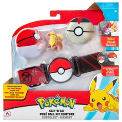 POKEMON - CINTURON ENTRENAMIENTO 2 POKEBOLAS