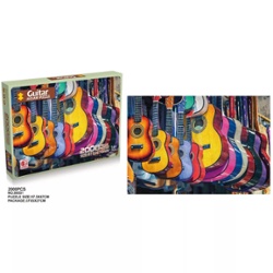 PUZZLE 2000 PIEZAS GUITARRAS