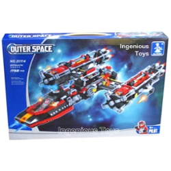 BLOQUES DE ENCASTRE OUTER SPACE 1758 PIEZAS
