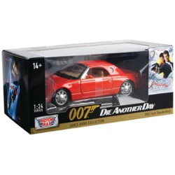 MOTOR MAX - JAMES BOND 2002 FORD THUNDERBIRD 1:24 