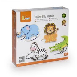 VIGA - JUEGO DE ENHEBRAR ANIMALES 