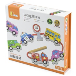 VIGA - JUEGO DE ENHEBRAR VEHICULOS 