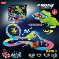 PISTA DINO 143 PIEZAS CON SONIDO 164