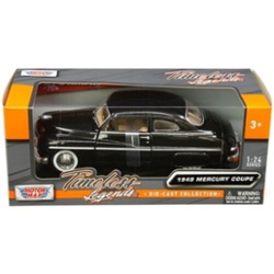 MOTORMAX - MERCURY COUPE BLACK 1949 1:24