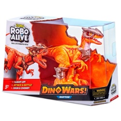 ZURU - DINOSAURIO RAPTOR WARS ROBO ALIVE CON SONIDO