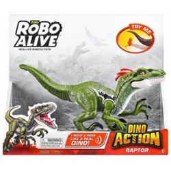 ZURU - DINOSAURIO RAPTOR ROBO ALIVE CON SONIDO