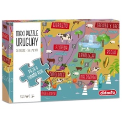 DIDACTA - MAXI PUZZLE URUGUAY 