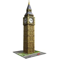 RAVENSBURGER 3D BIG BEN WITH CLOCK 216PC