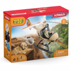 SCHLEICH ANIMAL RESCUE HELICOPTER