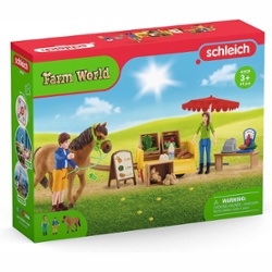 SCHLEICH SUNNY DAY MOBILE FARM STAND