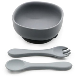 SET ALIMENTACION 3 PIEZAS GRIS