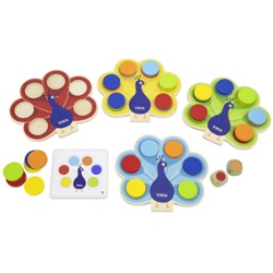 VIGA - VIGA PEACOCK COLOUR MATCHING GAME