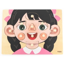 VIGA - VIGA FACE PARTS PUZZLE GIRL