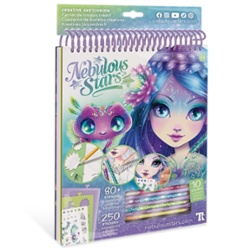 NEBULOUS STAR - CUADERNO CON 80 STENCILS Y 250 PEGATINAS