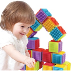 CUBOS DE APILAR Y ENCASTRAR 24 PIEZAS 9928C  