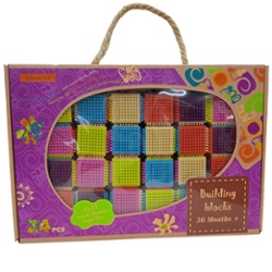 BLOQUES DE ENCASTRE APILABLES 24 PIEZAS