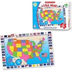 THE LEARNING JOURNEY - PUZZLE USA MAP
