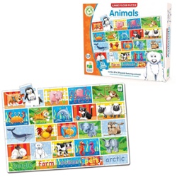 THE LEARNING JOURNEY - PUZZLE ANIMALES 50 PCS