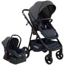 BEBESIT - COCHE  COSMOS I- SIZE  TRAVEL SYSTEM  NEGRO