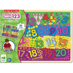 THE LEARNING JOURNEY - PUZZLE 123 X 20 PCS