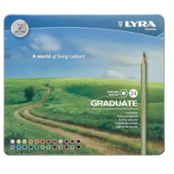 LYRA - LATA DE COLORES GRADUATE 24COL 22-18