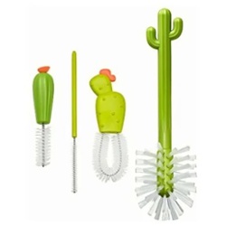 BOON - CEPILLOS LIMPIAMAMADERA CACTUS 4PCS
