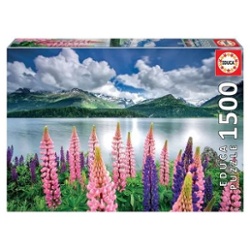 EDUCA - PUZLE 1500 LUPINS ON THE SHORES OF