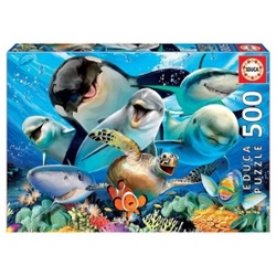 EDUCA - PUZLE 500 PIEZAS UNDERWATER SELFIES