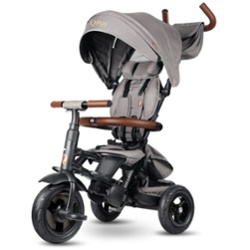 BEBESIT - TRICICLO PLEGABLE RITO DELUXE GRIS