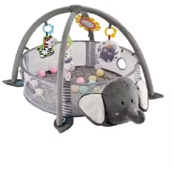GIMNASIO PELOTERO 3 IN1 ELEFANTE BLUE CAR