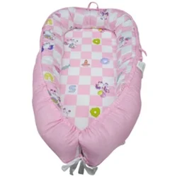 CUNA NIDO BEBE ROSA