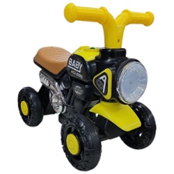 BUGI CUATRICICLO NEGRO AMARILLO