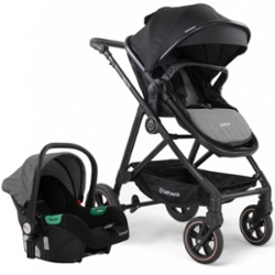 BEBESIT - COCHE NEO TRAVEL SYSTEM I SIZE GRIS