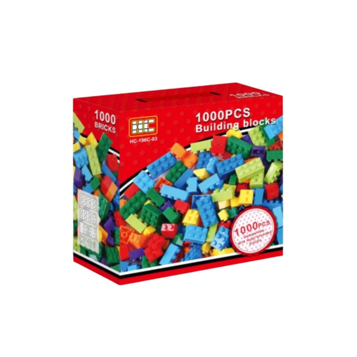 Bloques 1000 piezas compatibles 