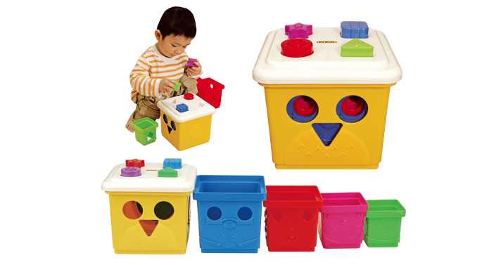 K's KIDS - CUBO APILABLE CON ENCASTRES