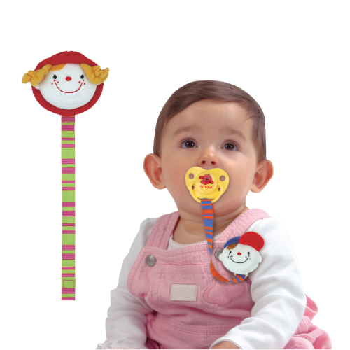 K's KIDS - PACIFIER CLIP - JULIA