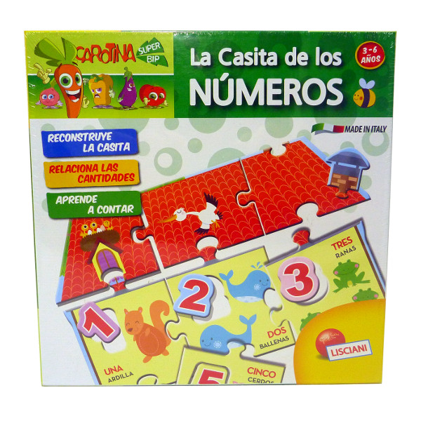 LISCIANI GIOCHI - CAROTINA LA CASITA DE LOS NUMEROS