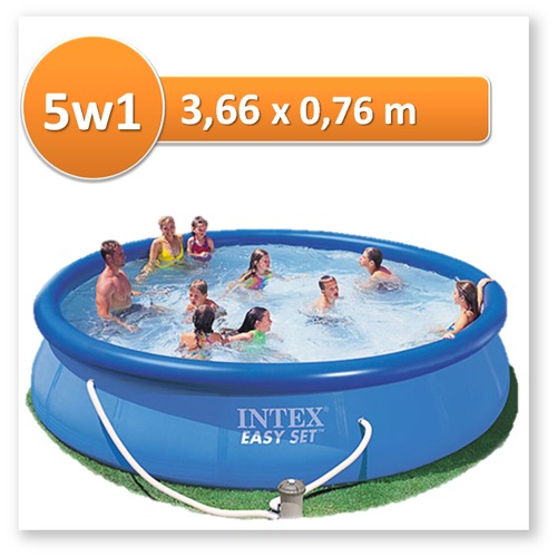 INTEX - PISCINA GOMON 366X76CM 5621L 28132