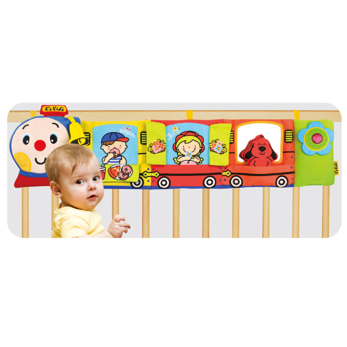 K's KIDS - CHOO CHOO TRAIN ACTIVITY BUMPER