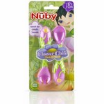 NUBY - TENEDOR Y CUCHARA FLORES