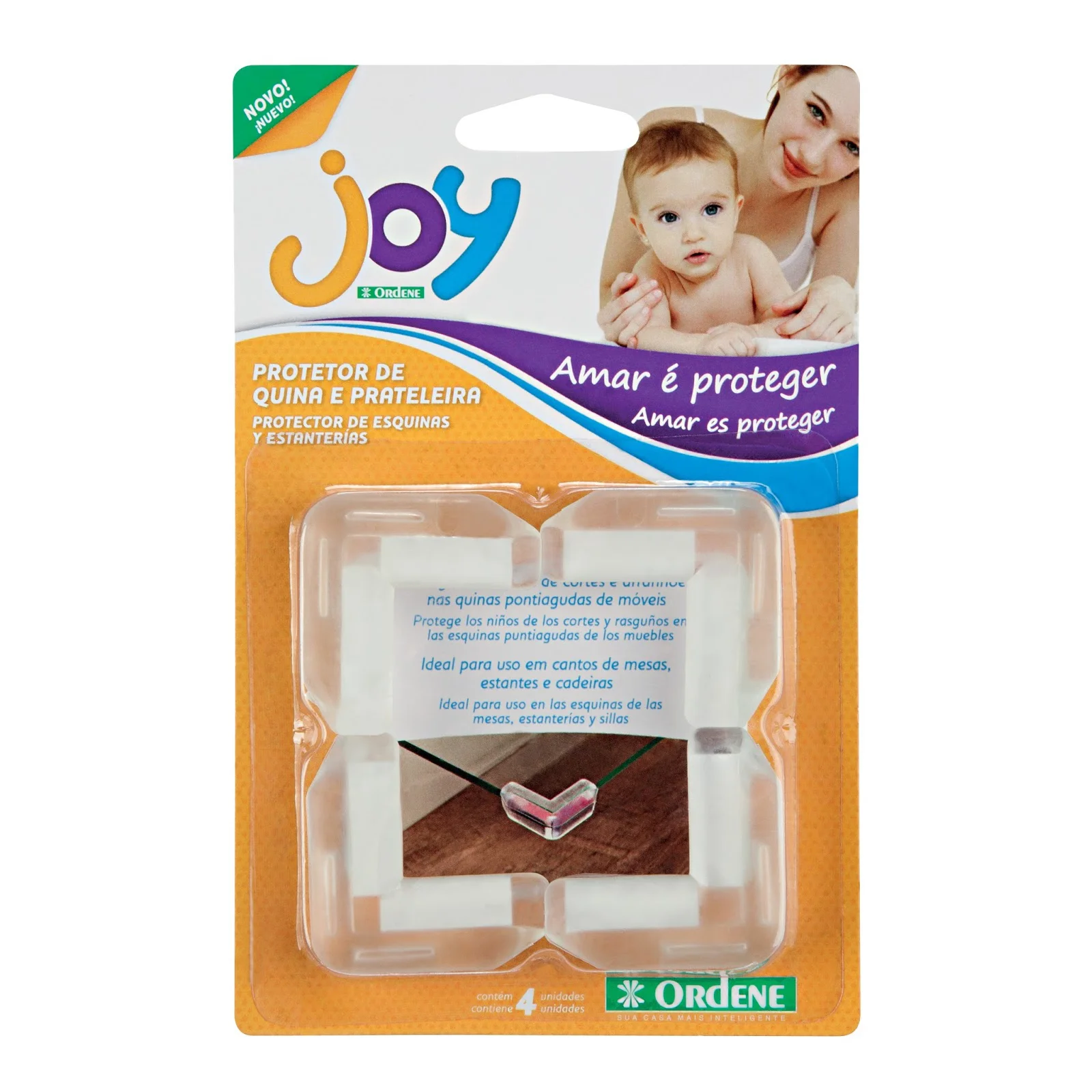 JOY - PROTECTOR ESQUINERO PARA ESTANTE