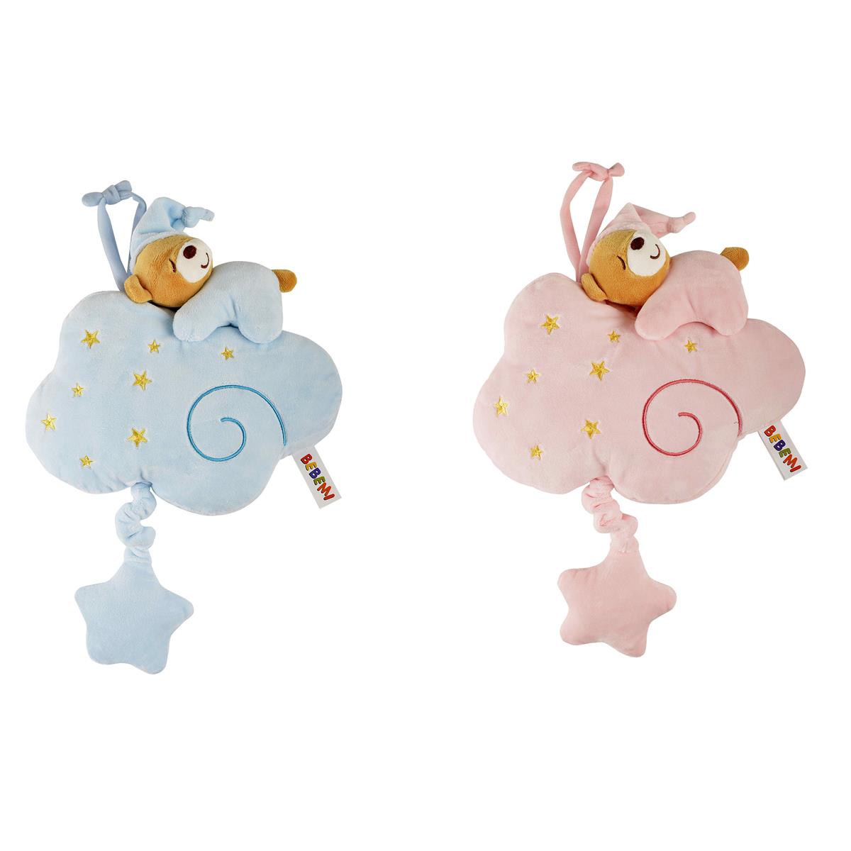 PELUCHE NUBE MUSICAL CON OSO